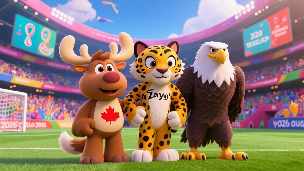 揭秘2026世界杯吉祥物：Maple、Zayu与Clutch背后的文化密码与狂欢寓意